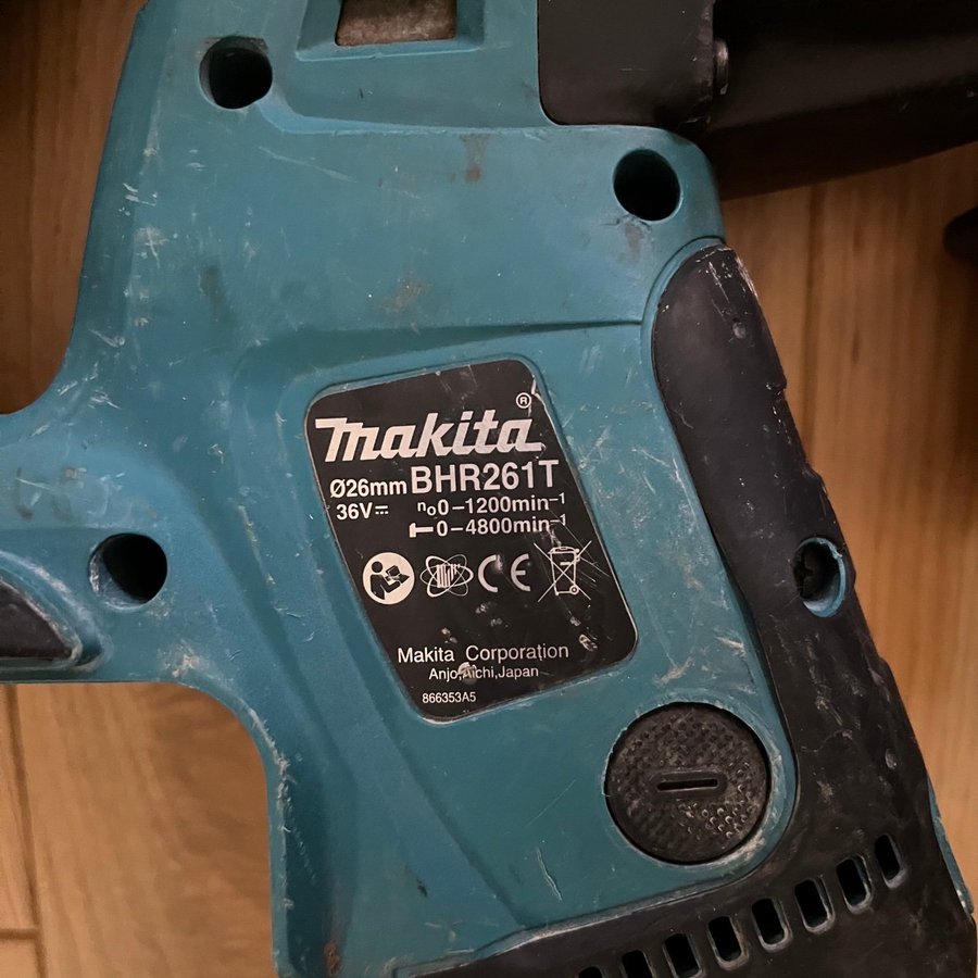 Makita BHR261T 36V SDS-Plus Slagborrmaskin