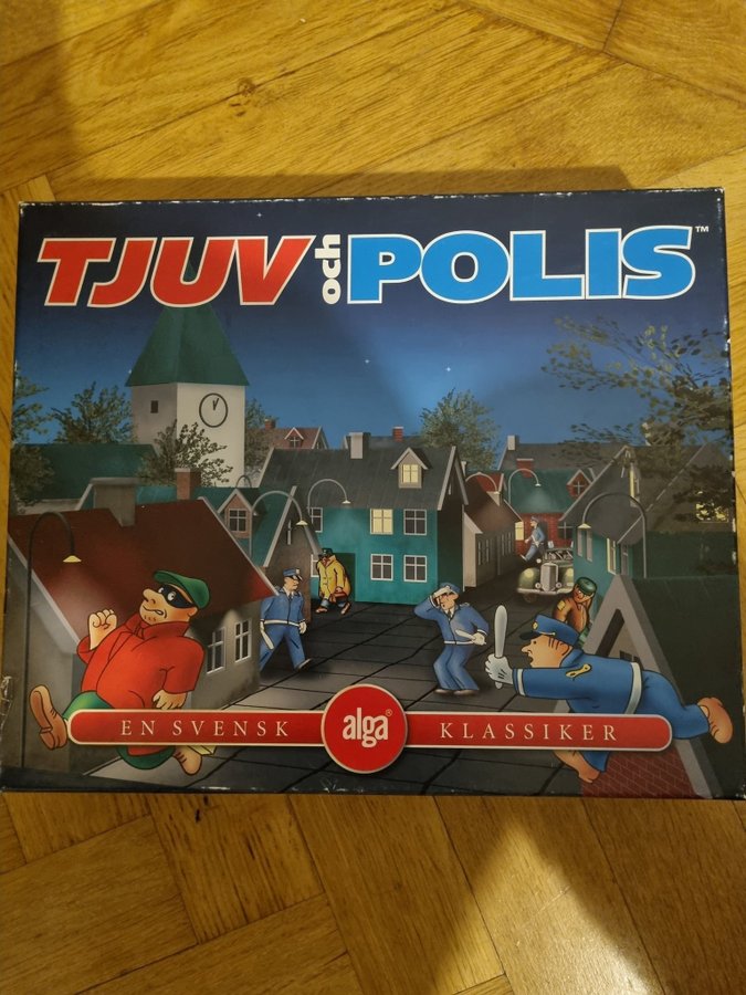 Tjuv och polis sällskapspel 7+