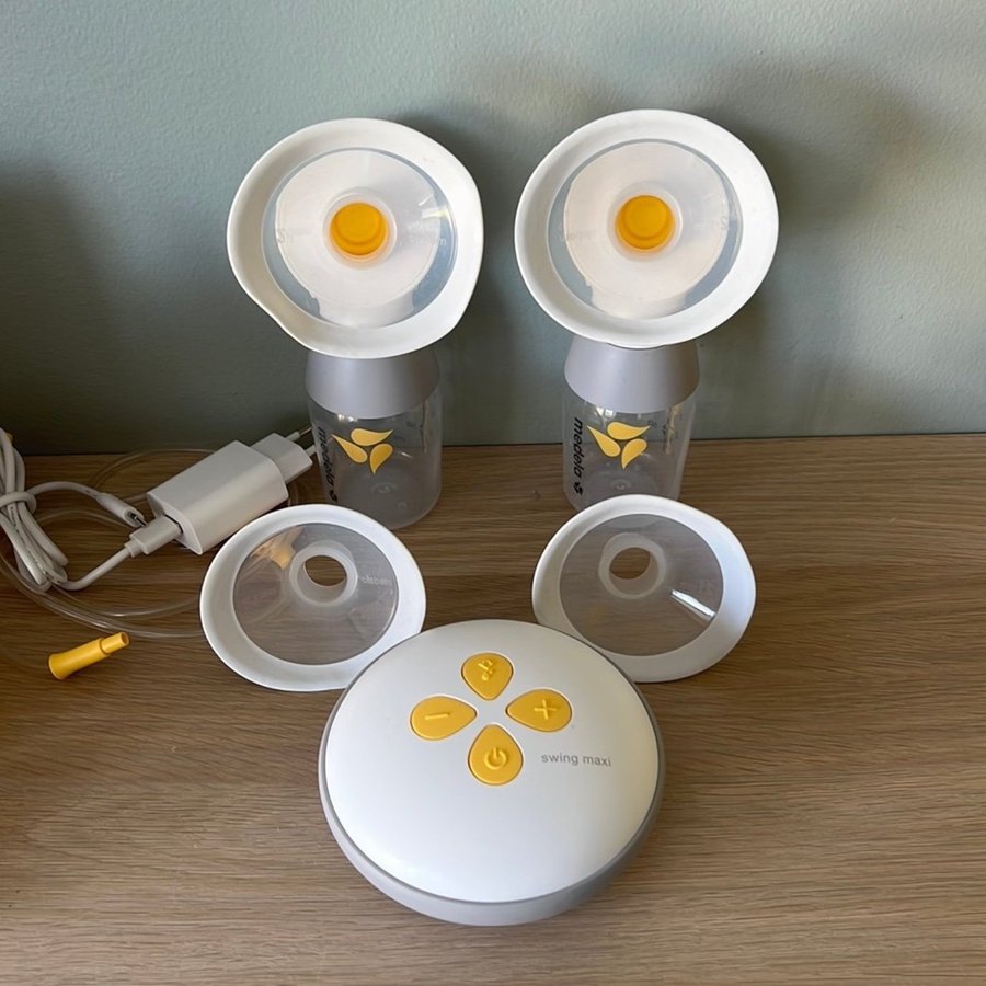 Perfekt startkit! Medela Swing Maxi elektrisk dubbelbröstpump med tillbehör