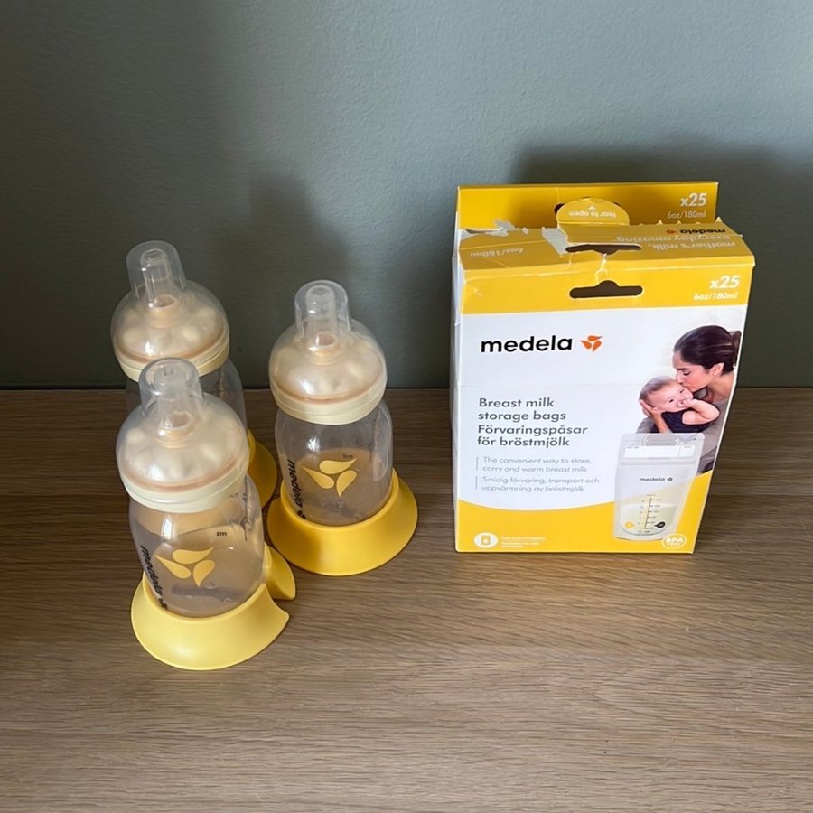 Perfekt startkit! Medela Swing Maxi elektrisk dubbelbröstpump med tillbehör