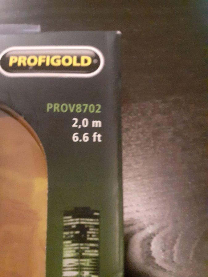 Coaxial ,2 m,Profigold. Se gärna mina andra övriga auktioner.