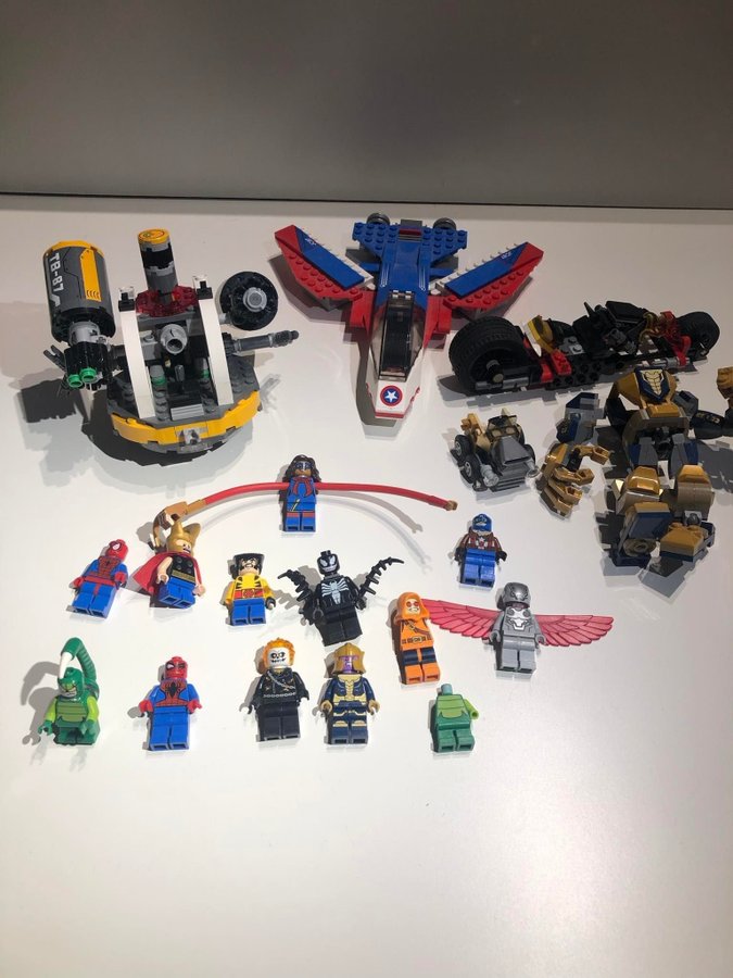 LEGO Marvel Super Heroes - Diverse figurer och fordon