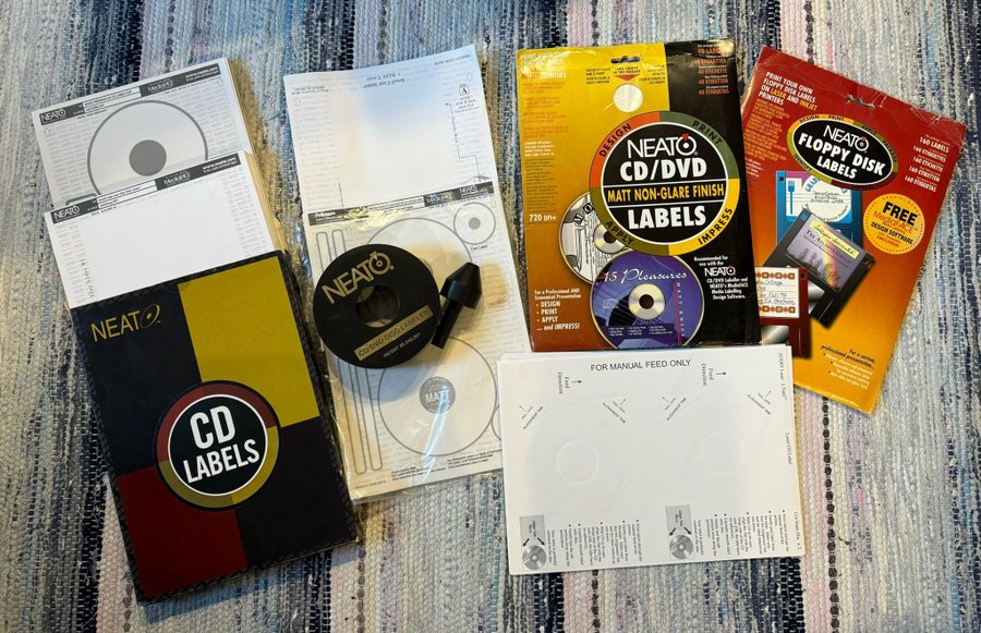 NEATO CD/DVD Label Kit