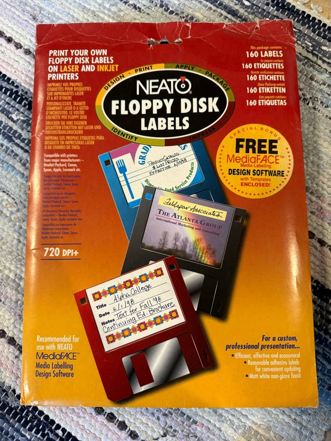 NEATO CD/DVD Label Kit