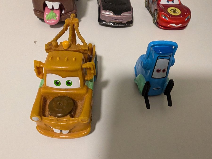 Bilar Leksaksfordon - Mater, McQueen, Lightning McQueen, Guido