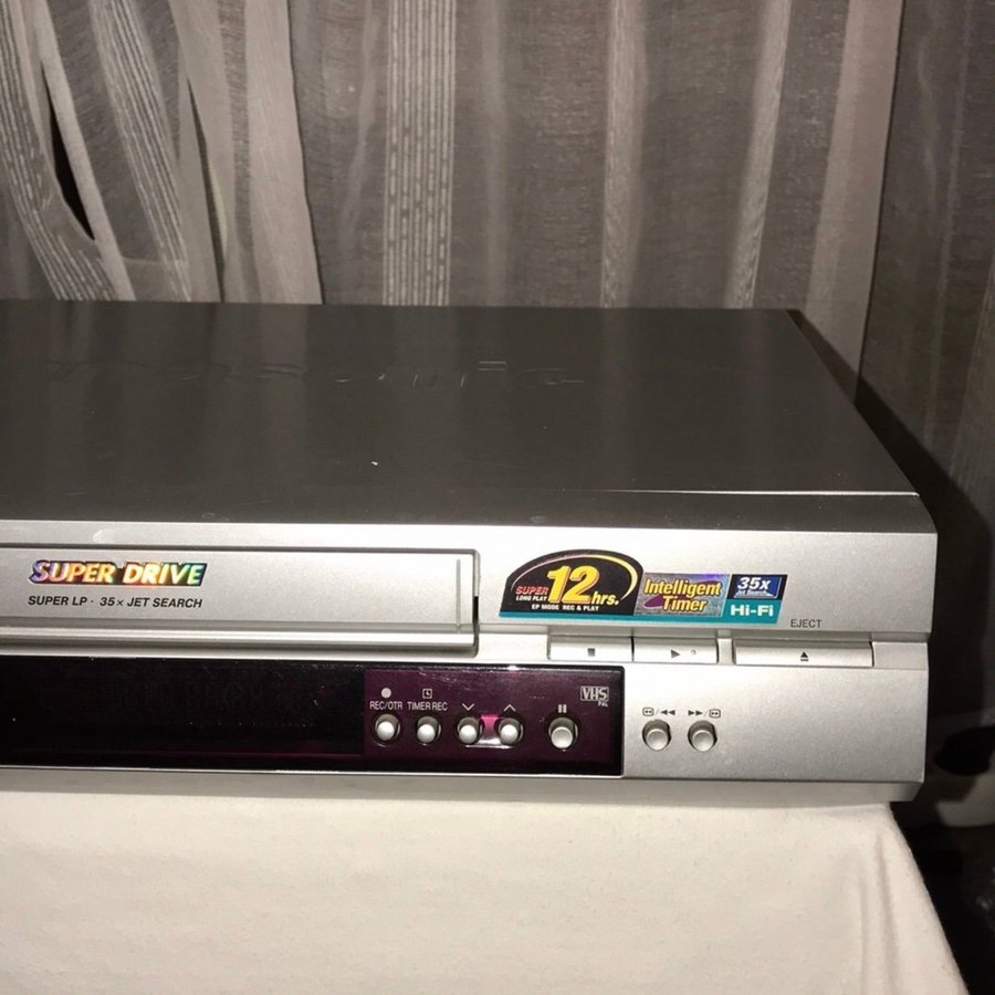 PANASONIC HI-FI STEREO VIDEORECORDER 2 SPEED * SUPER DRIVE*