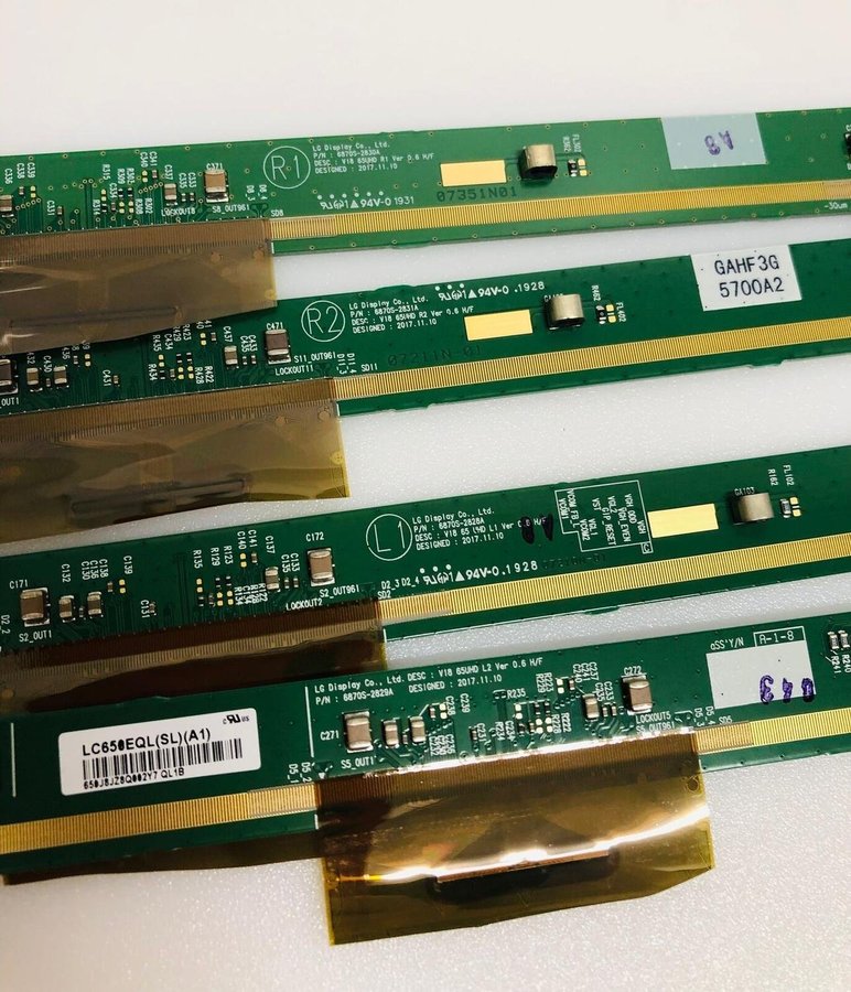 SONY KD-65XG8577 - 6870S-2830A 6870S-2831A 6870S-2828A 6870S-2829A MATRIX BOARDS