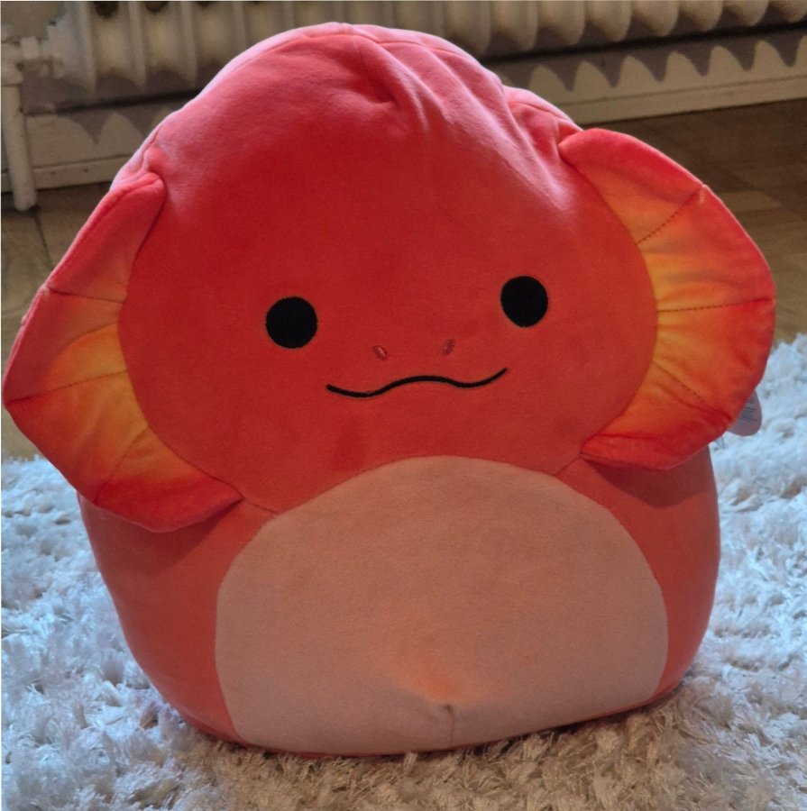 Squishmallows maxie - orange lizard