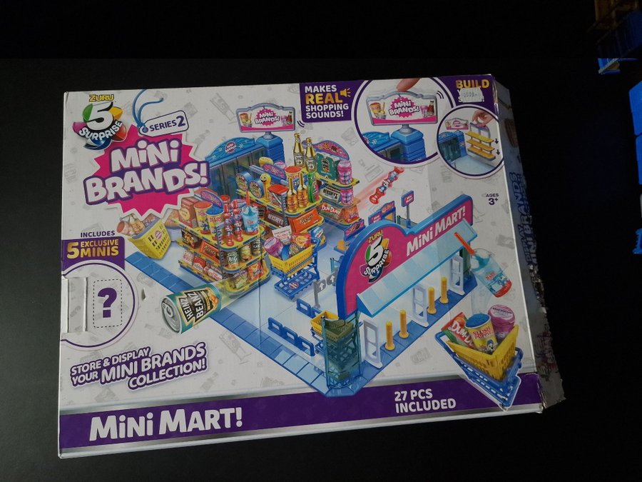 5 Surprise Mini Brands Mini Mart Lekset - marknad