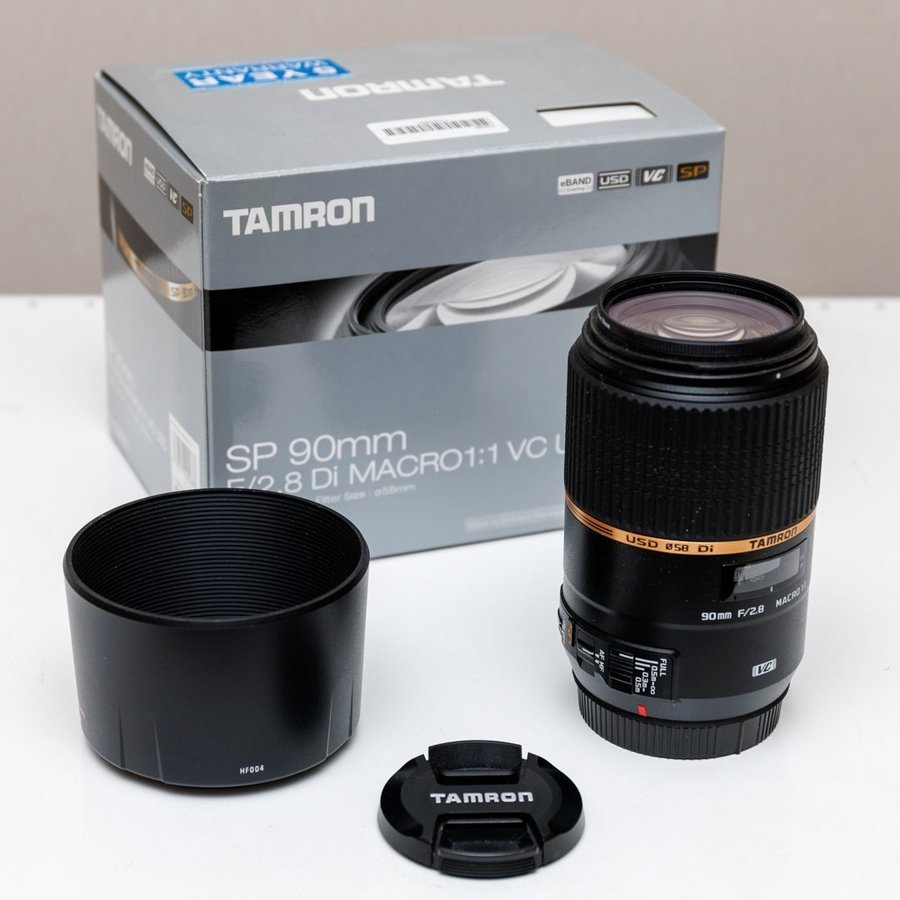 Tamron SP 90mm F/2.8 Di MACRO 1:1 VC USD (Canon EF)