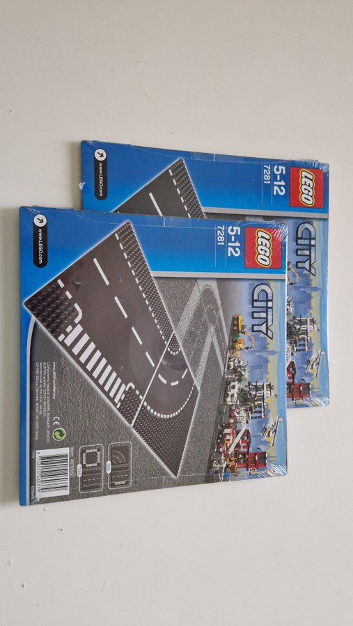 LEGO City 7281 Vägplattor (2 st)