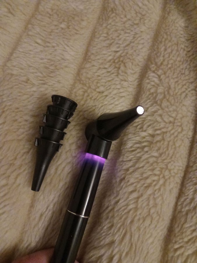 2 Diagnostiskt Penlight Otoskop, Helt Nya: