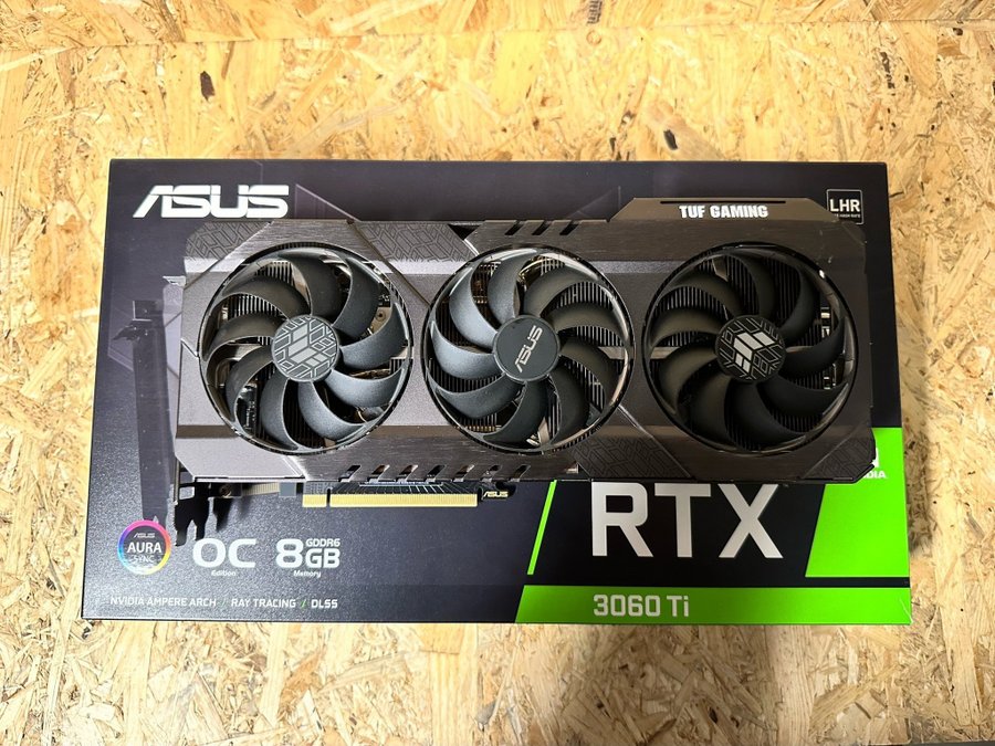 ASUS TUF Gaming GeForce RTX 3060 Ti OC 8GB