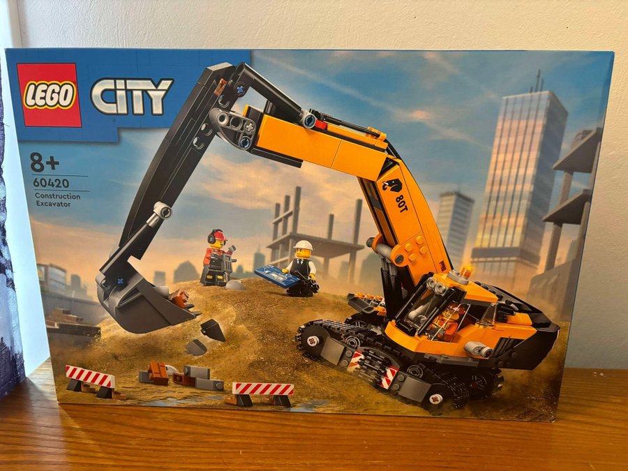 LEGO City 60420 Grävmaskin