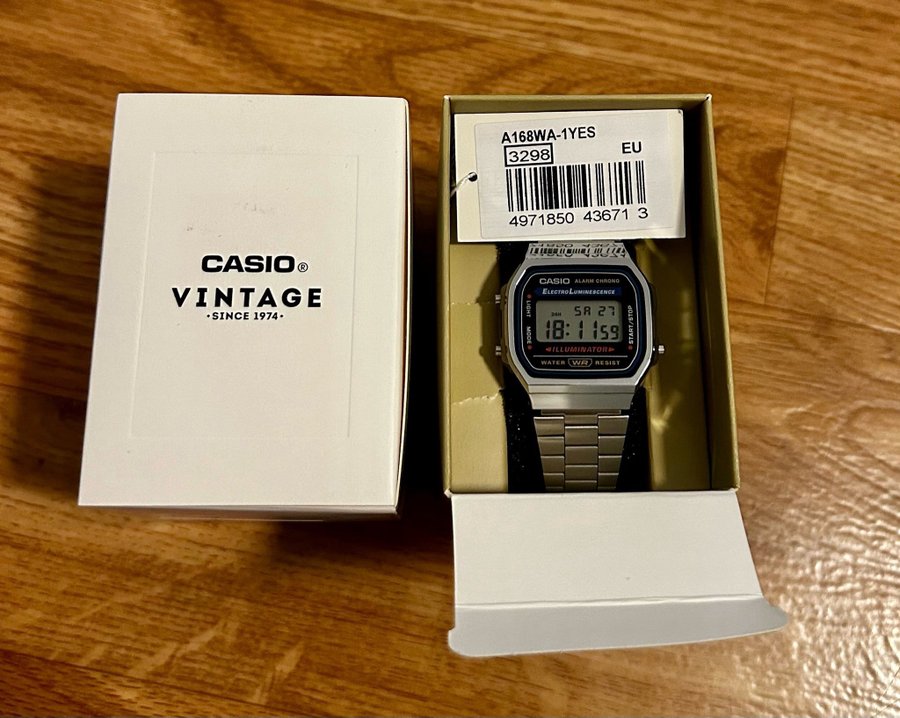 Casio A168- Vintage