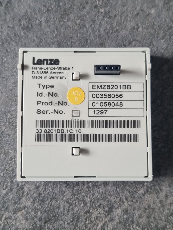 Lenze frekvensomriktare 8200-serien