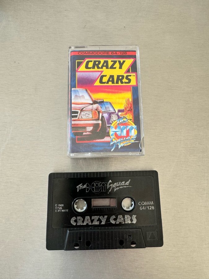 Crazy Cars (Commodore 64/128)