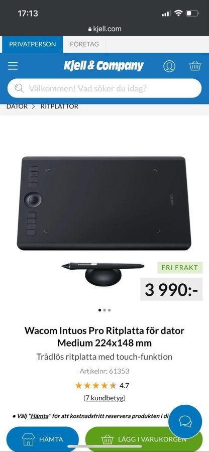 Wacom Intuos Pro PTH-660