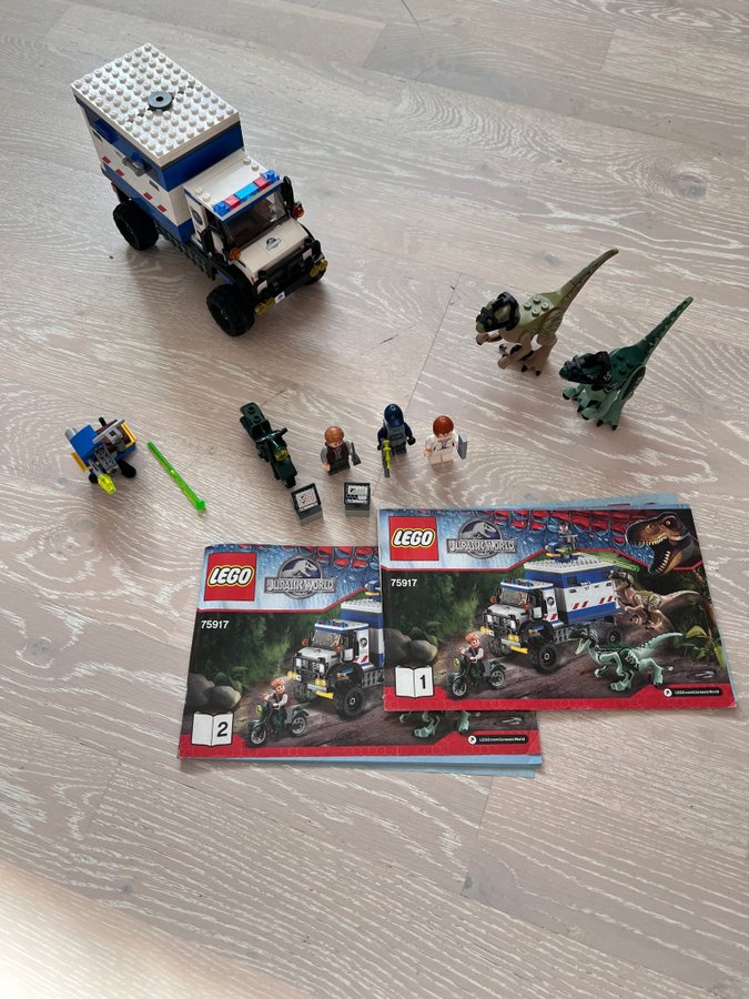 LEGO 75917 Jurassic World Raptor Rampage