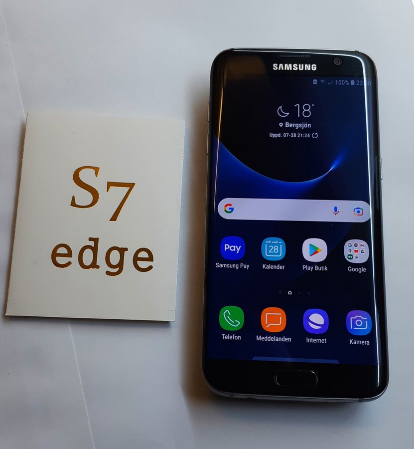 SAMSUNG GALAXY S7 EDGE 32GB ***fint skick***