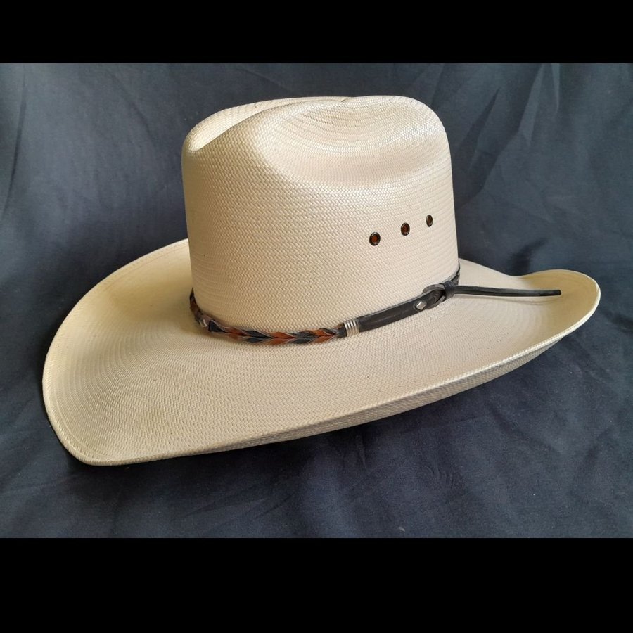 Wrangler äkta Western Vintage Texas Cowboyhatt! Stlk 7 1/4, Janne Lindgren!