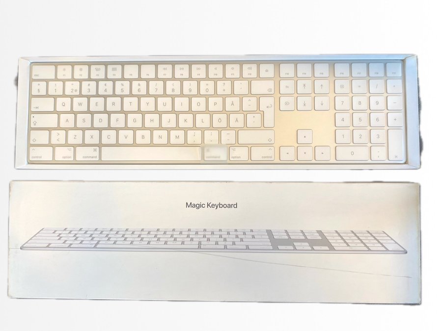 Apple Magic Keyboard med numerisk del Bluetooth-tangentbord