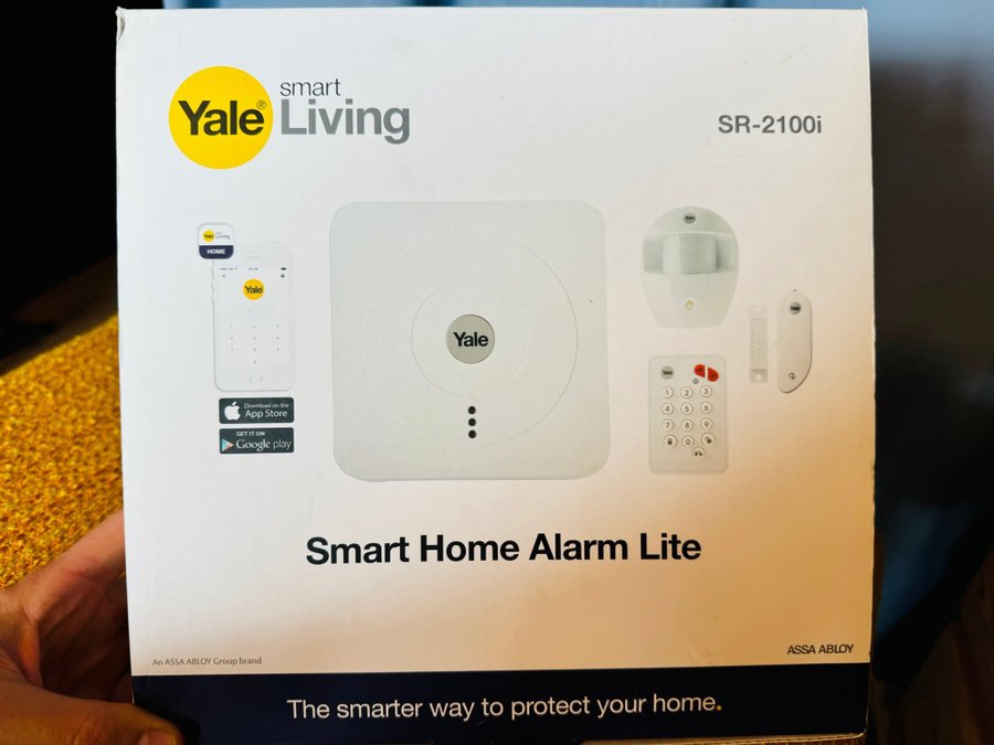 HELT NY - Smart Home Alarm Lite från Yale Assa Abloy - Modell SR-2100i