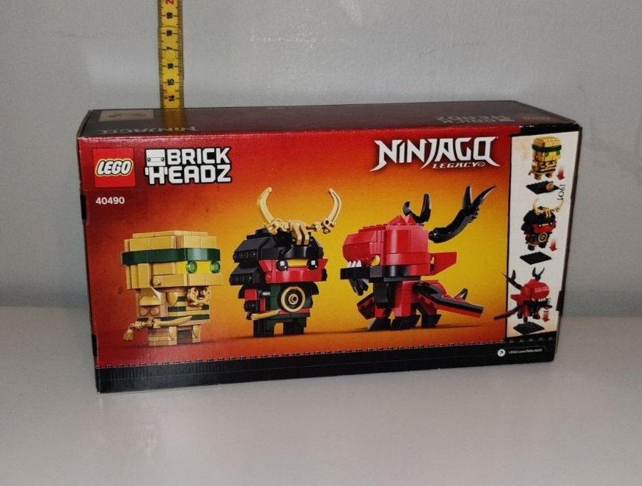 Lego Ninjago BrickHeads #40490 , NY i Oöppnad förpackning