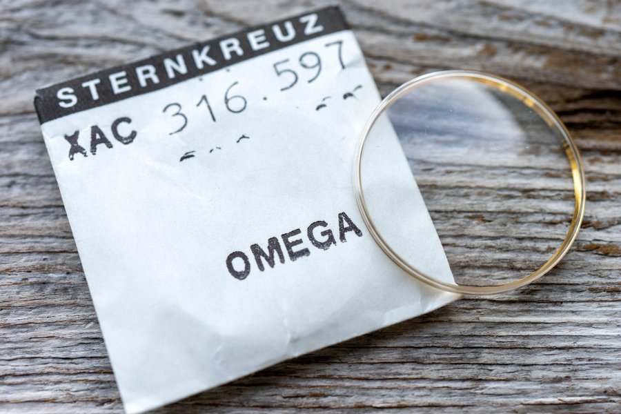 Klockglas för Omega