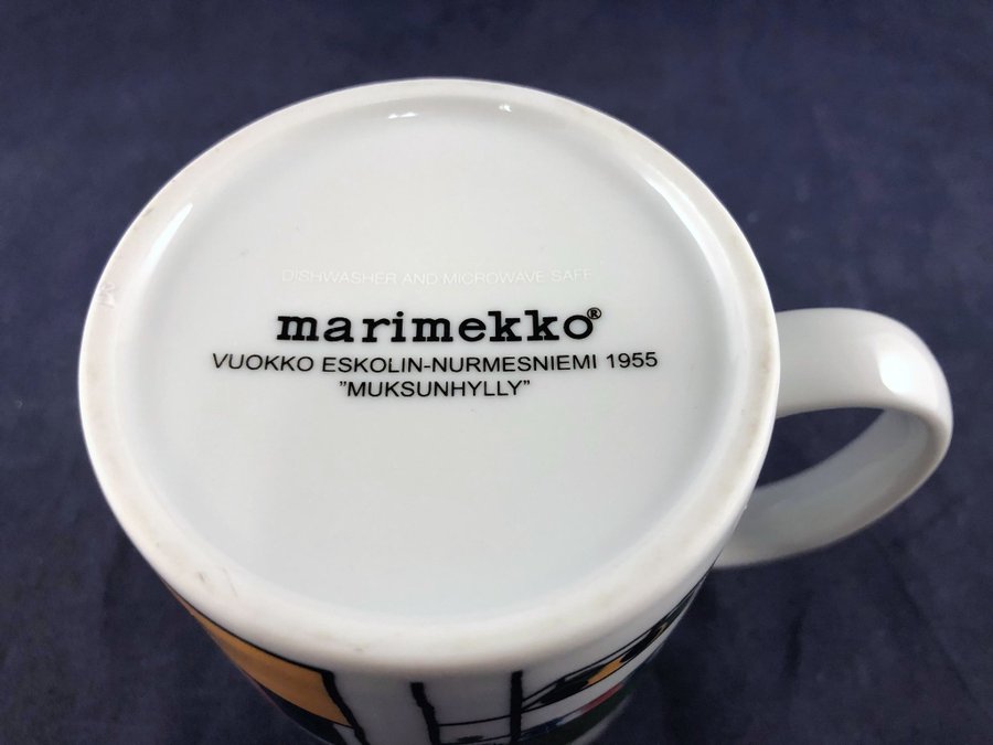 Mugg, Marimekko "Muksunhylly", Vuokko Eskolin-Nurmesniemi