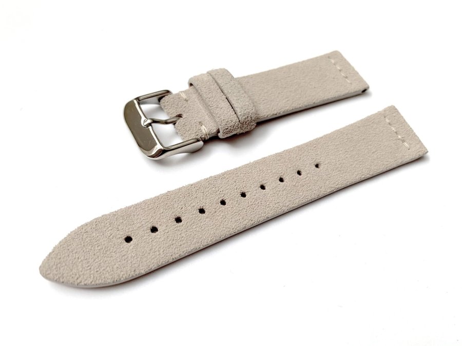 Klockband Mocka 20mm - Beige