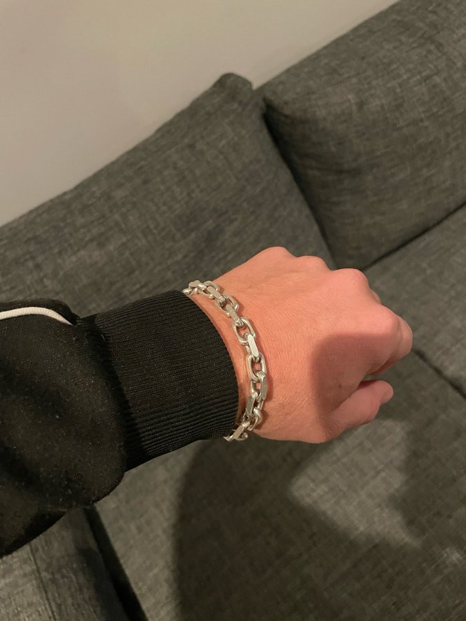 Armband, ankarlänk silver