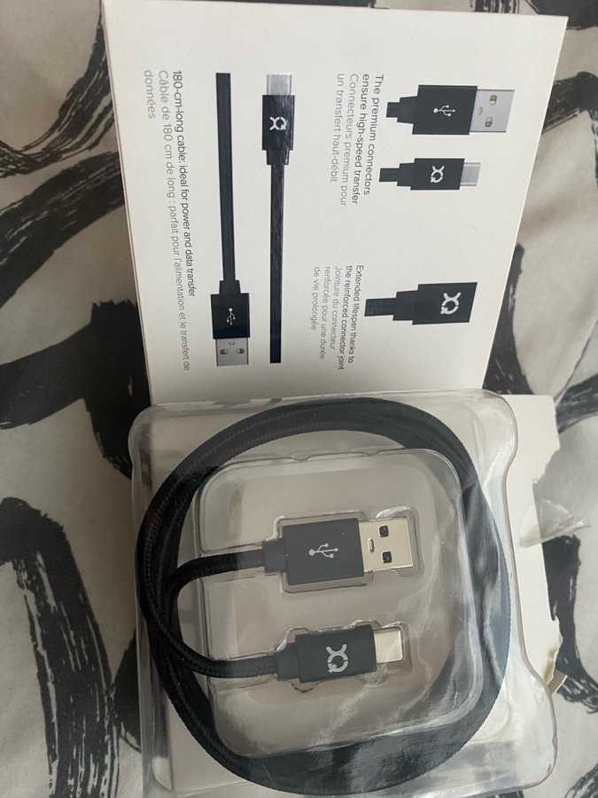 Xqisit USB-C-kabel 1,8m