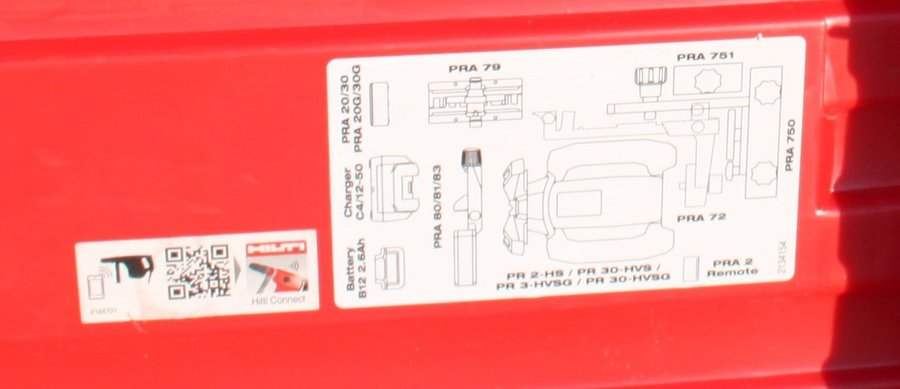 Hilti väska PR 30-HVS A12 för Rotationslaser Hilti PR 30-HVS A12 inkl moms