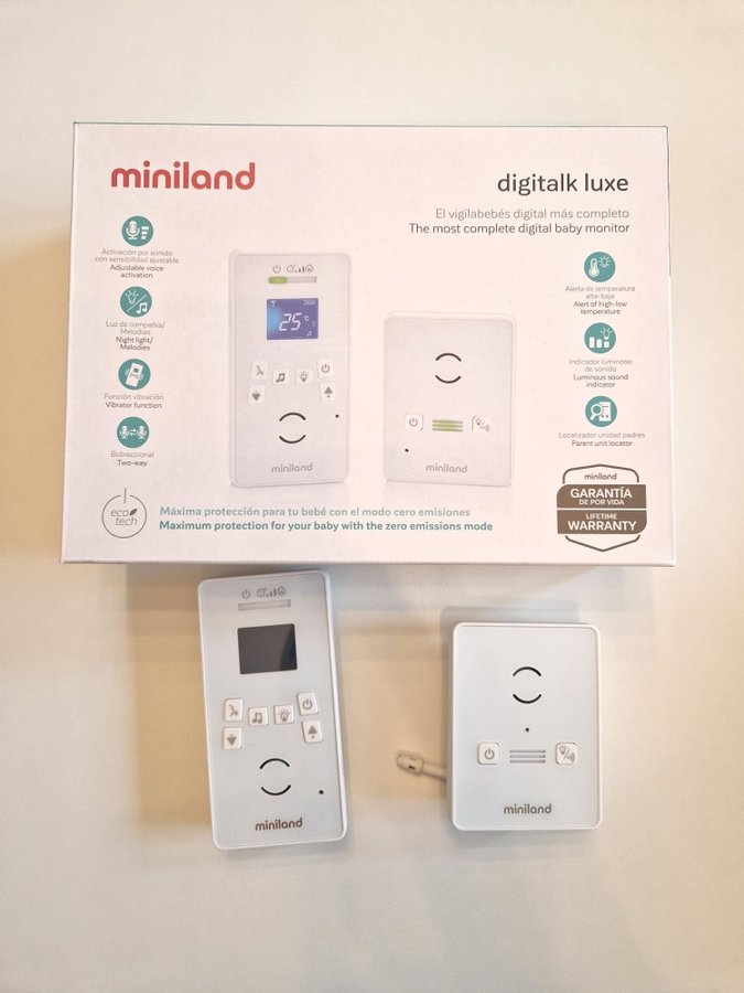 Miniland Digitaltalk Luxe Babymonitor