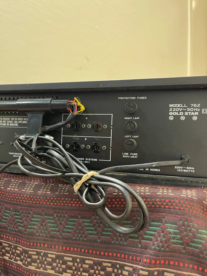 Gold Star IC-8K Stereo Receiver 762