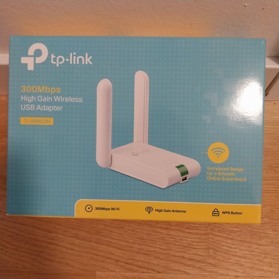 TP-Link 300Mbps High Gain Wireless USB Adapter