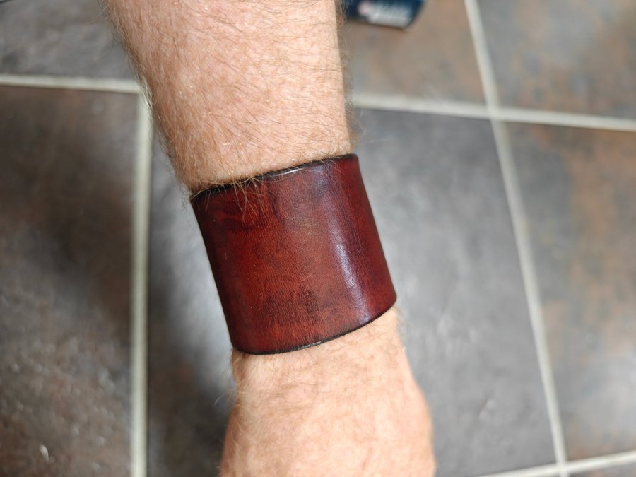 Läder armband brun brown bracelet