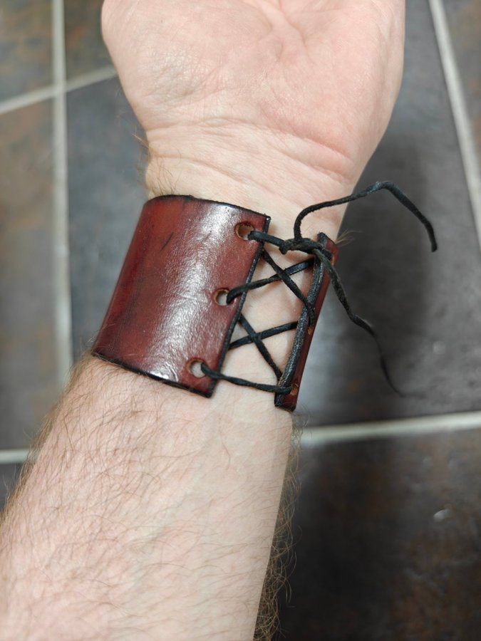 Läder armband brun brown bracelet