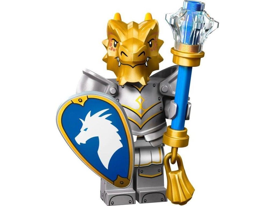 Lego minifigur 71047 serie dungeons  dragons / Dragonborn Paladin