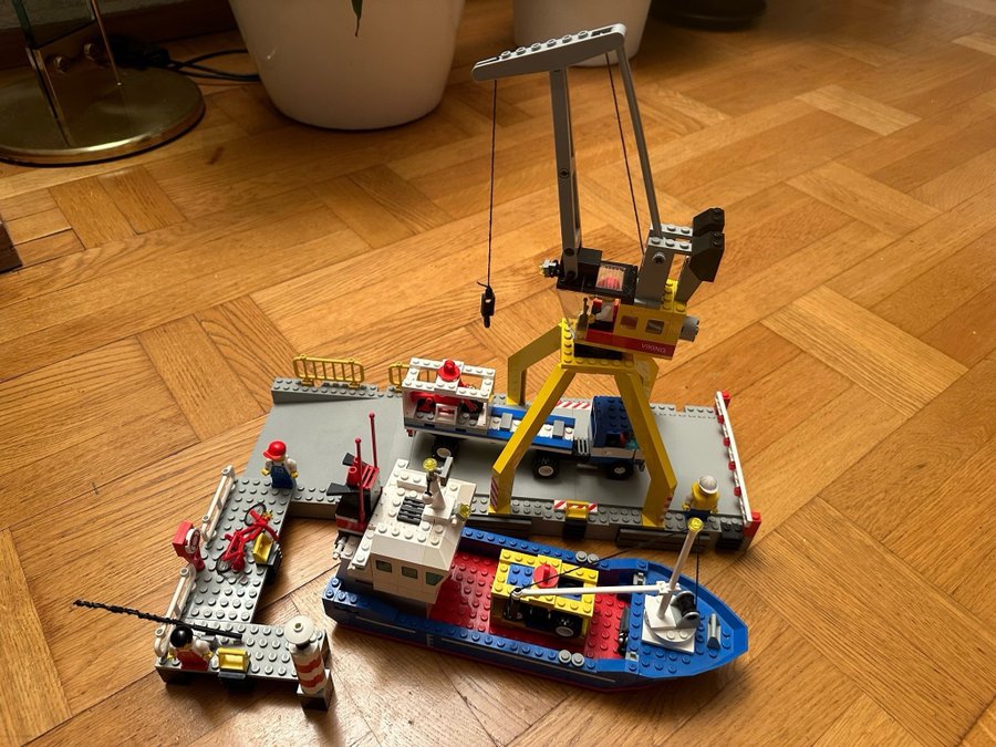 Lego 6541 - fraktbåt med kran