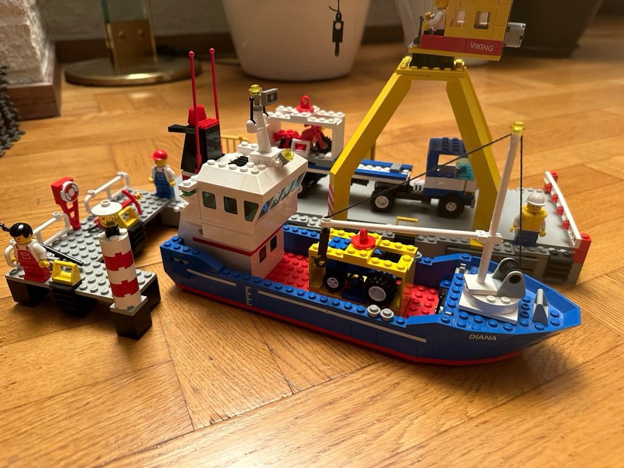 Lego 6541 - fraktbåt med kran