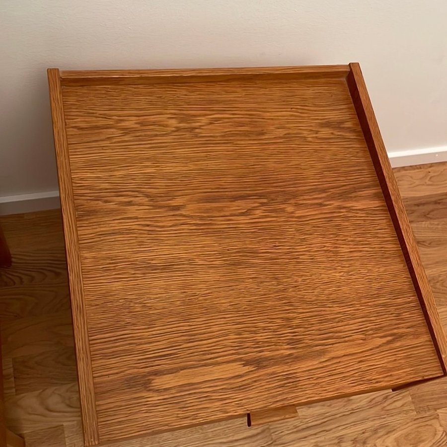 Vintage Teak Sängbord Natsbord 1950/60-tal Tapet Lådor Josef Frank Eldblomman