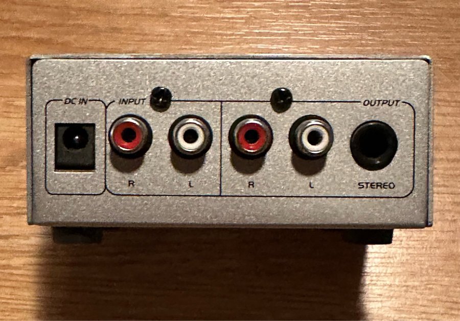 Omnitronic LH-040 Phono-förförstärkare / preamp / RIAA-steg