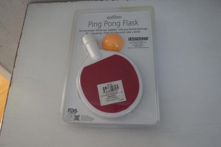 Ping pong flask till festen