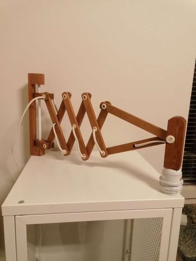 Saxlampa ikea retro