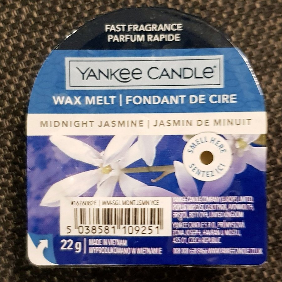 Yankee Candle vaxkaka "Midnight Jasmine" Billig frakt