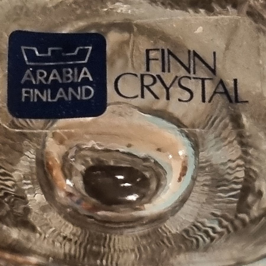 Arabia Finn Crystal ljusstake