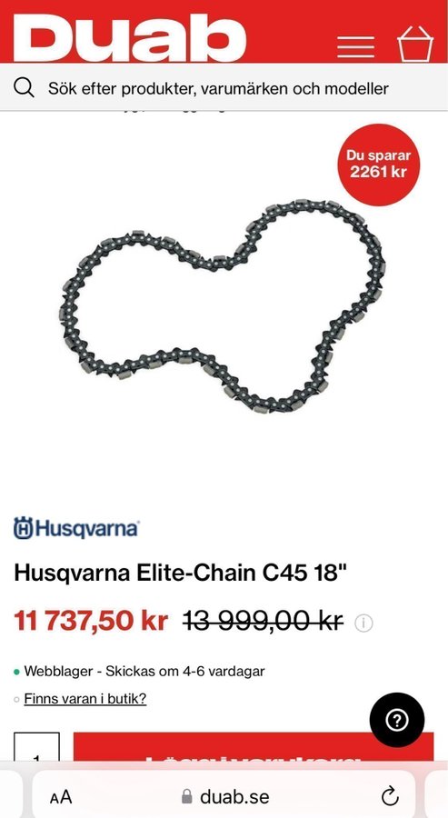 Diamantkedja Elite Chain C45