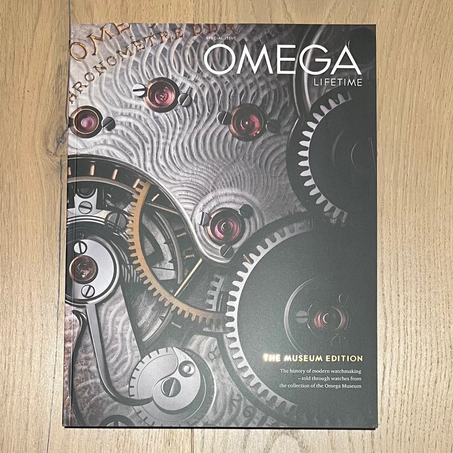 Ny Omega Life Time The Museum Edition bok / Magazine